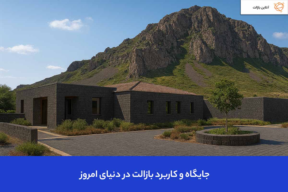 جایگاه و کاربرد بازالت در دنیای امروز